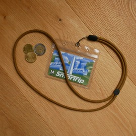 trage.band® Textile Carrying Straps, Long and Short, khaki