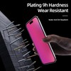 Laooteyy 2 Pcs Dazzling Gradient Colorful Anti-Spy Tempered Glass Screen