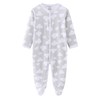 Kiddiezoom Unisex Baby Sleep & Play, Organic One-Piece Romper-Jumpsuit PJ,