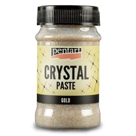 Pentart Crystal Paste 100 ml Gold, one