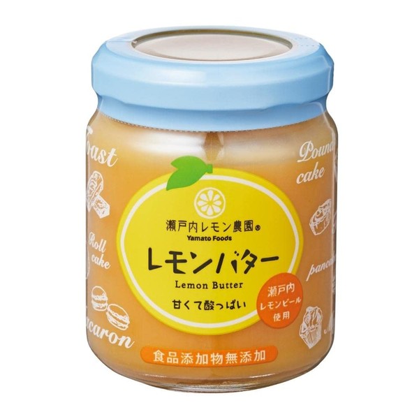 Yamato Foods Setouchi Lemon Farm Lemon Butter x 2 Pieces Made in Japan Gift Local Souvenir Hiroshima Popular