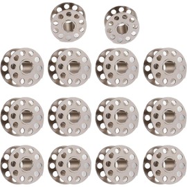 40 Bobbins for Sewing Machine, 2.1cm×2.1cm×1.1cm, Universal Sewing Machine Bobbins, Compatible with Brother Singer Sewing Machines, Ideal for Home Sewing and Maintenance