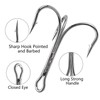Treble Hooks Strong Large Format Fishing Hooks Sea Fishing Saltwater