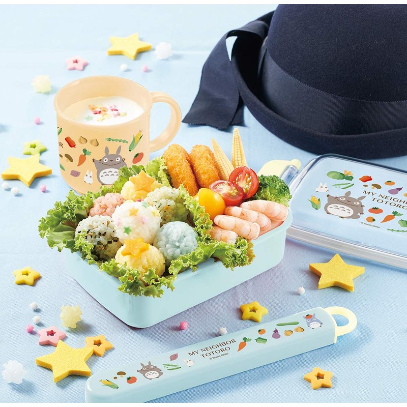 Skater ABS2AM-A Children's Chopsticks and Chopsticks Case Set, Ghibli Color,