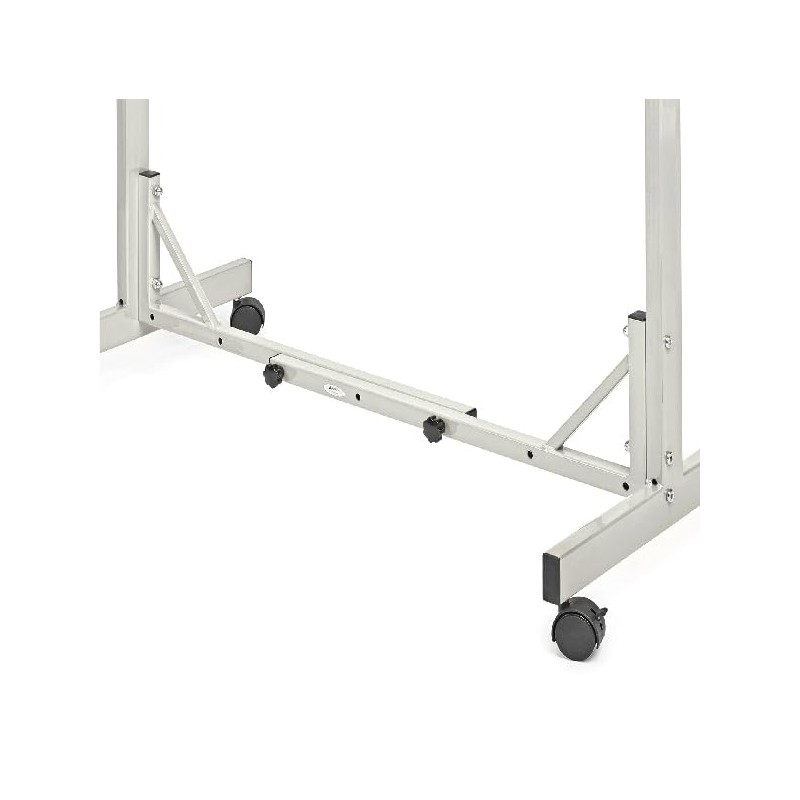 Adir Mobile Blueprint Storage Rack - Adjustable Mobile Blueprint Holder,