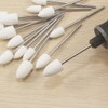 Luo ke 75mm Extra Long Flet Polishing Bits, 1/8'' Extented
