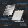Ceena 60W Plug in LED Flood Lights Outdoor, 6000lm Super