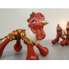 ROOSTER CROWS MICRO Chicken Roping Dummy w/ 2-Chicken Ropes Roping