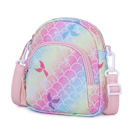 Cute Mini Novelty Wallets for Kits Girls (Mermaid Colour)