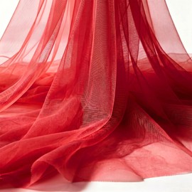 Tessuto in organza al metro, 5 m x 160 cm, morbido tessuto in tulle per cucire, tessuto decorativo per drappeggio, in organza per Arbor, per matrimoni, decorazioni a mano libera, per cerimonie e feste