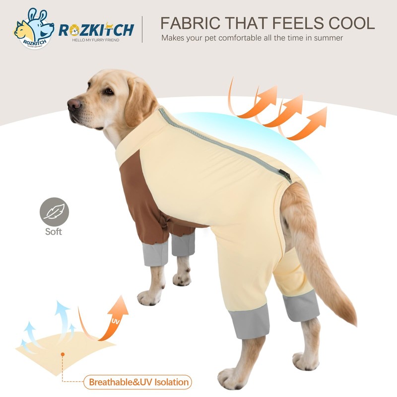 ROZKITCH Dog Sunscreen Shirt X Large UV Protection Shirt for