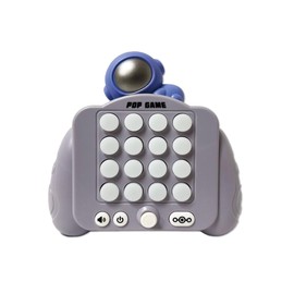 Fidget Pad Variety 5 Fidget Toy Push Pop Game Rhythm Game Toy Kids Game Sound Game Educational Push Push Pop Rhythm Tap Game Portable Game 6+ Christmas with Japanese Instruction Manual (Space)