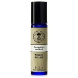 Neal's Yard Remedies | Remedies to Roll - Women's Balance | Aromatherapy Oil | Gifts for Women | Patchouli, Geranium, Rose & Frankincense Promote Emotional Balance | 9ml,package may vary