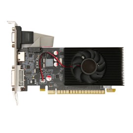 Desktop Graphics Card 4GB DDR3 128bit 700/1400MHz DVI HD VGA PCI Express X16 3.0 Gaming Video Card for Computer Chassis
