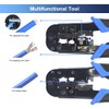 VCE RJ45 RJ11/RJ12 RJ22 Ethernet Crimp Tool Crimper Cutter Stripper