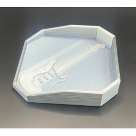 Gunner Rocket Square Strat Motif Guitar Pick Holder/Tray - Request Your Color