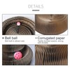 Foldable Cat Scratching Board Abrasion Resistant Magnetic Claw Grinding Cat