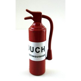Doll House Miniature Fire Extinguisher RED