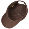 Stetson Rector Baseball Cap cotton casual (One Size - brown)