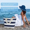 Canvas Beach Tote Bag for Women Large Travel Beach Bag