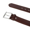 CTM® Men's Basic Belt, Xlarge, Brown