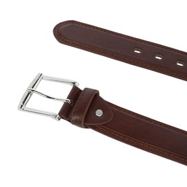 CTM® Men's Basic Belt, Xlarge, Brown