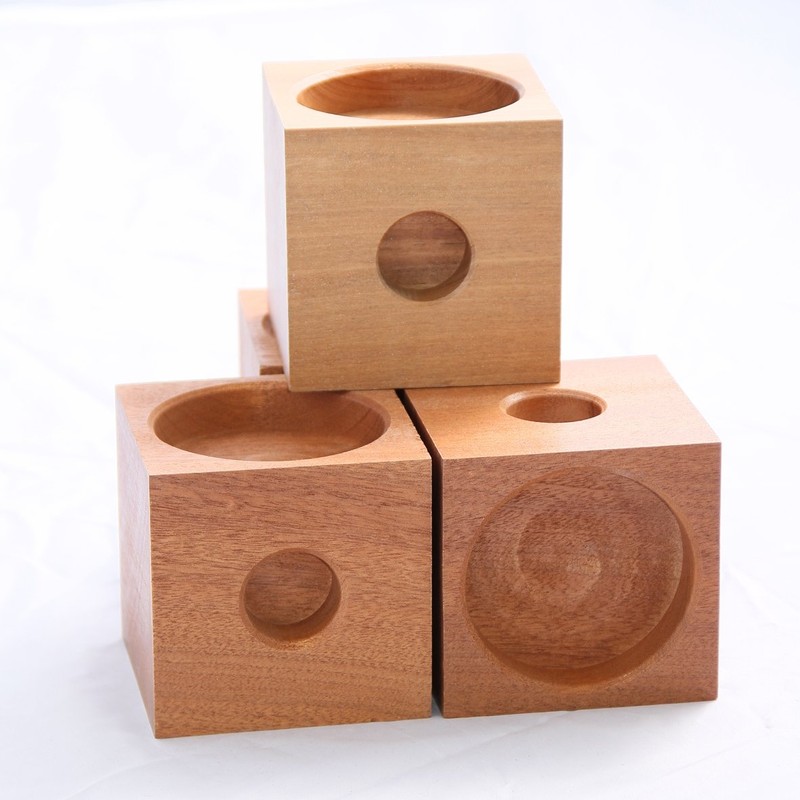 Wooden Bed/Chair Raisers - 4" 10cm [Personal Care]