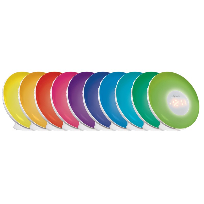 OttLite Wake Up Light with White Noise, Color Changing, Sunrise