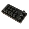 Mini Custom Keypad 14 Keys 3 Knobs Programmable Blue Switch