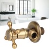 Brass Triangle Valve Water Control Valve Retro Tap Angle Valve