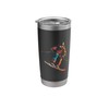 Freestyle Skier Graffiti Stainless Steel Insulated Tumbler