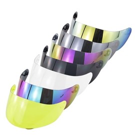 Helmet Visor, Motorcycle Helmet Visor, Helmet Screen, Motorcycle Windscreen Helmet, Sun Protection Screen, Full Face Screen, Suitable for SM955 Helmet