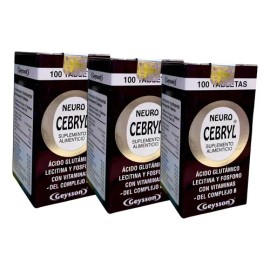Suplemento En Cápsulas Geysson Vitaminas De Neuro Cebryl X 1kg                                                                                        