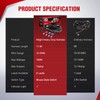 Nilight 16AWG Off-Road LED Light Bar Wiring Harness Kit 12V