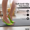 TOETOE - YOGA&PILATES - Anti-Slip Sole Half Open-Toe Toe Socks