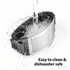Stainless Steel Garlic Press Rocker, Portable Kitchen Essential, Ergonomic Handle