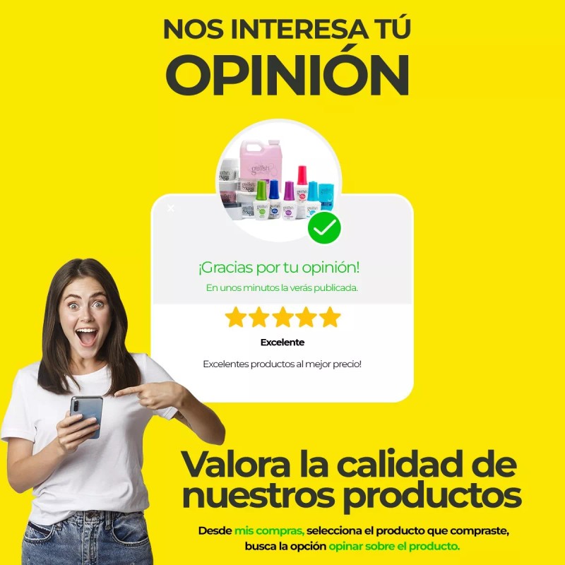 Gelish Pincel Cuadrado #7 Para Gel Constructor De Uñas Gelish