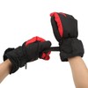 Electric Heated Gloves Polyester Waterproof Battery Powered Winter Heated Gloves