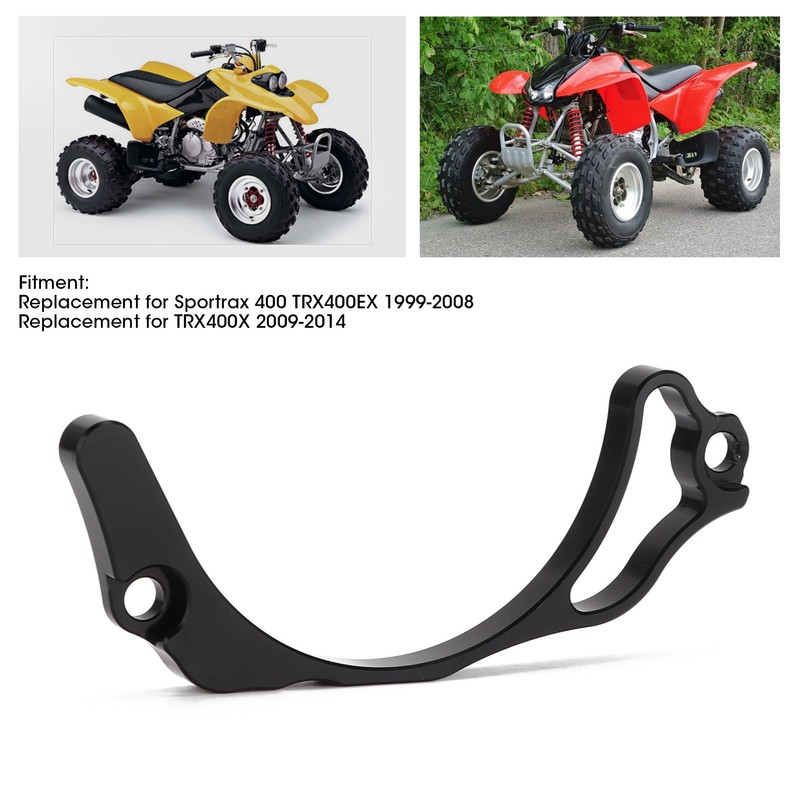 ATV Engine Cover Saver Black Aluminium Alloy Replacement for Sportrax