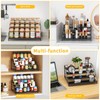 RCHYFEED Spice Rack Organizer for Cabinet,4 Tier Cabinet Spice Organizer，Step