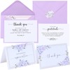 Funeral Thank You Cards with Envelopes Messages Inside and Matching