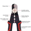 Cable Cutters,High Hardness Precision Wire Strippers with Safety Lock,Electrician Tools