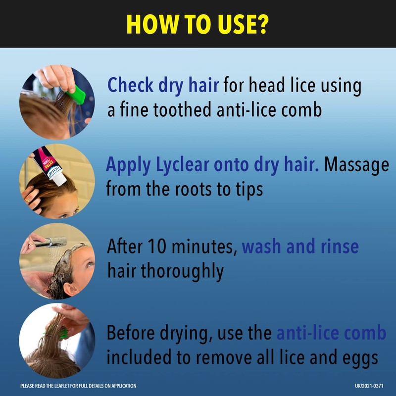 Lyclear Express Treat & Protect Lotion - Kills Head Lice