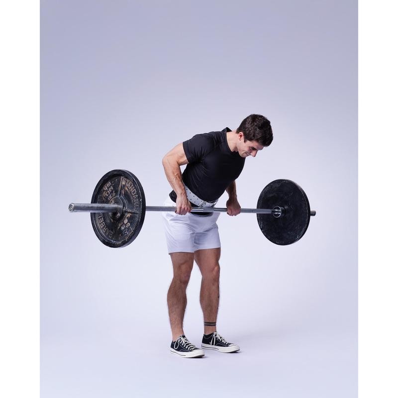 UPPPER Lifting Belt White | Premium Fitness Gear - Size: