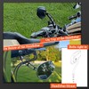 FOVPLUE Handlebar Mount Mirrors, Left and Right Set, Rearview Mirrors