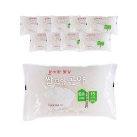 대신곤약 쌀모양 곤약쌀 10팩 전분제로 습식 알알이 곤약미 200g DaeSin Konjac Rice Shape Konjac Rice 10 Packs Starch-free Wet Granule Konjac Rice 200g