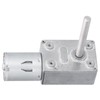 Gear Motor Speed Reduction Worm Self Locking M6 Thread 50mm
