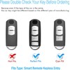 Tukellen for Mazda Key Fob Cover,Special Soft TPU Key Case