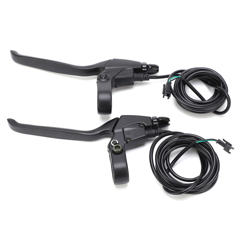 2 PCS Electric Bike Brake Handle Aluminum Alloy Mountain Bicycle