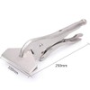 Dtacke Locking Pliers Adjustable Wear Resistant Flat Head Vise Locking